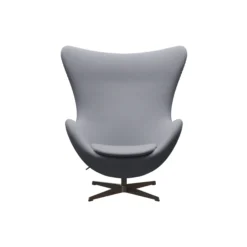 Ægget™ 3316 loungestol, Christianshavn 1160 dark green uni/satin brushed aluminium