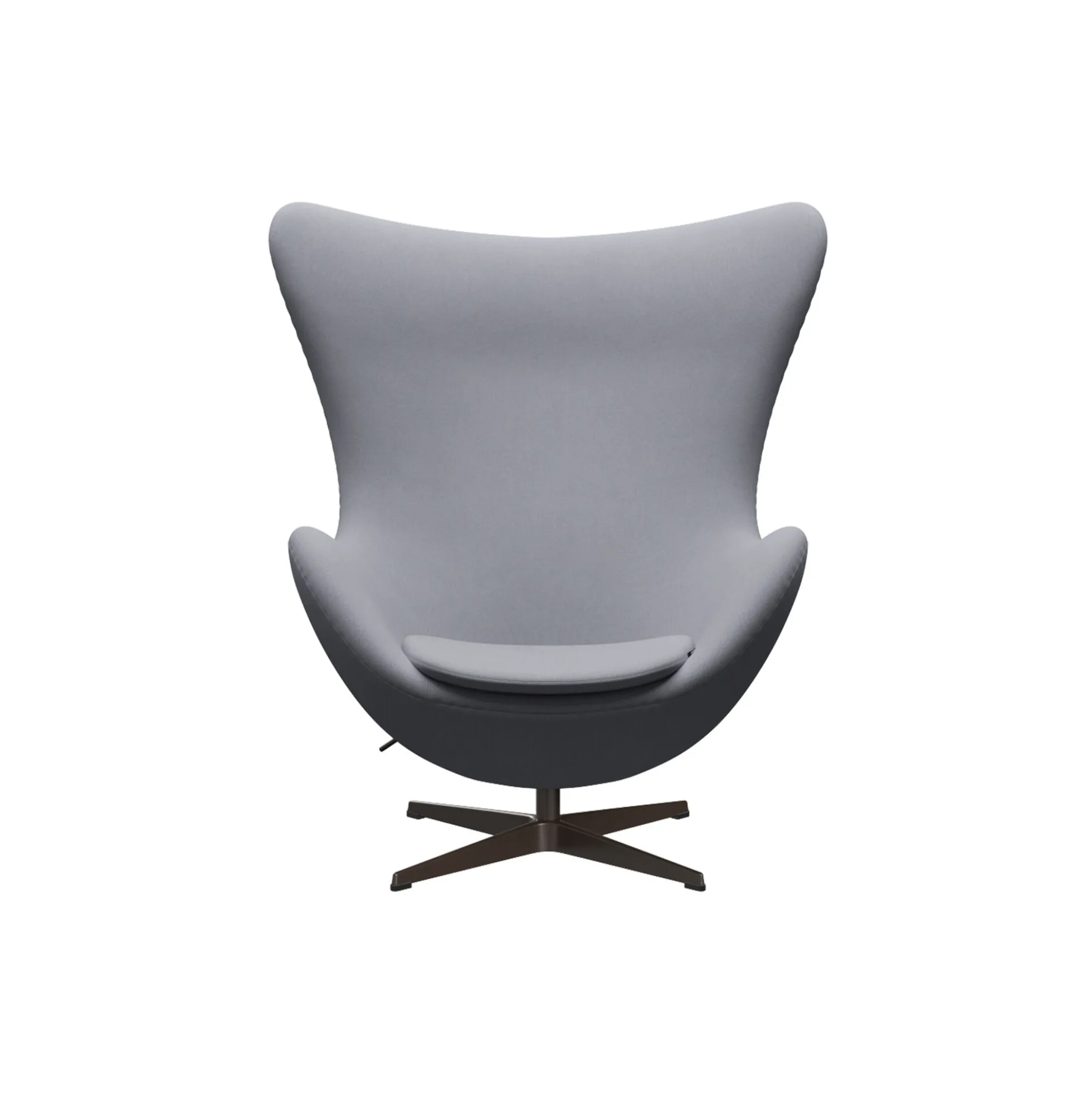 Ægget™ 3316 loungestol, Christianshavn 1170 light grey uni/brown bronze
