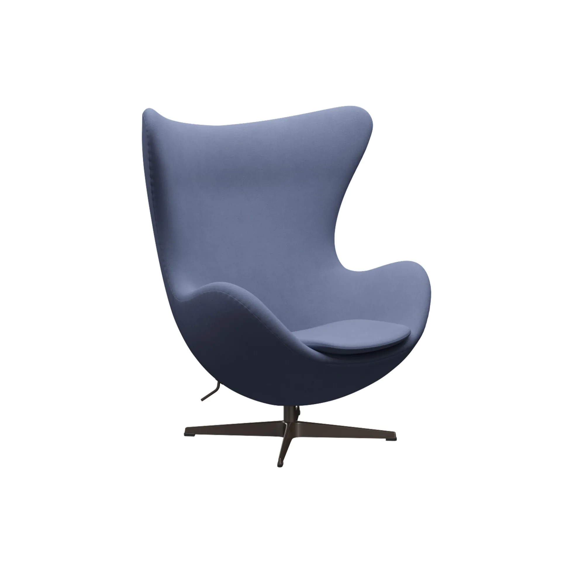 Ægget™ 3316 loungestol, Christianshavn 1151 light blue uni/brown bronze