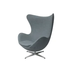 Ægget™ 3316 loungestol, Re-wool 718 light blue/natural