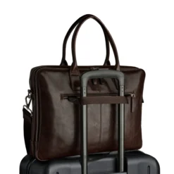 GrantMBG Laptop Bag, espresso brown