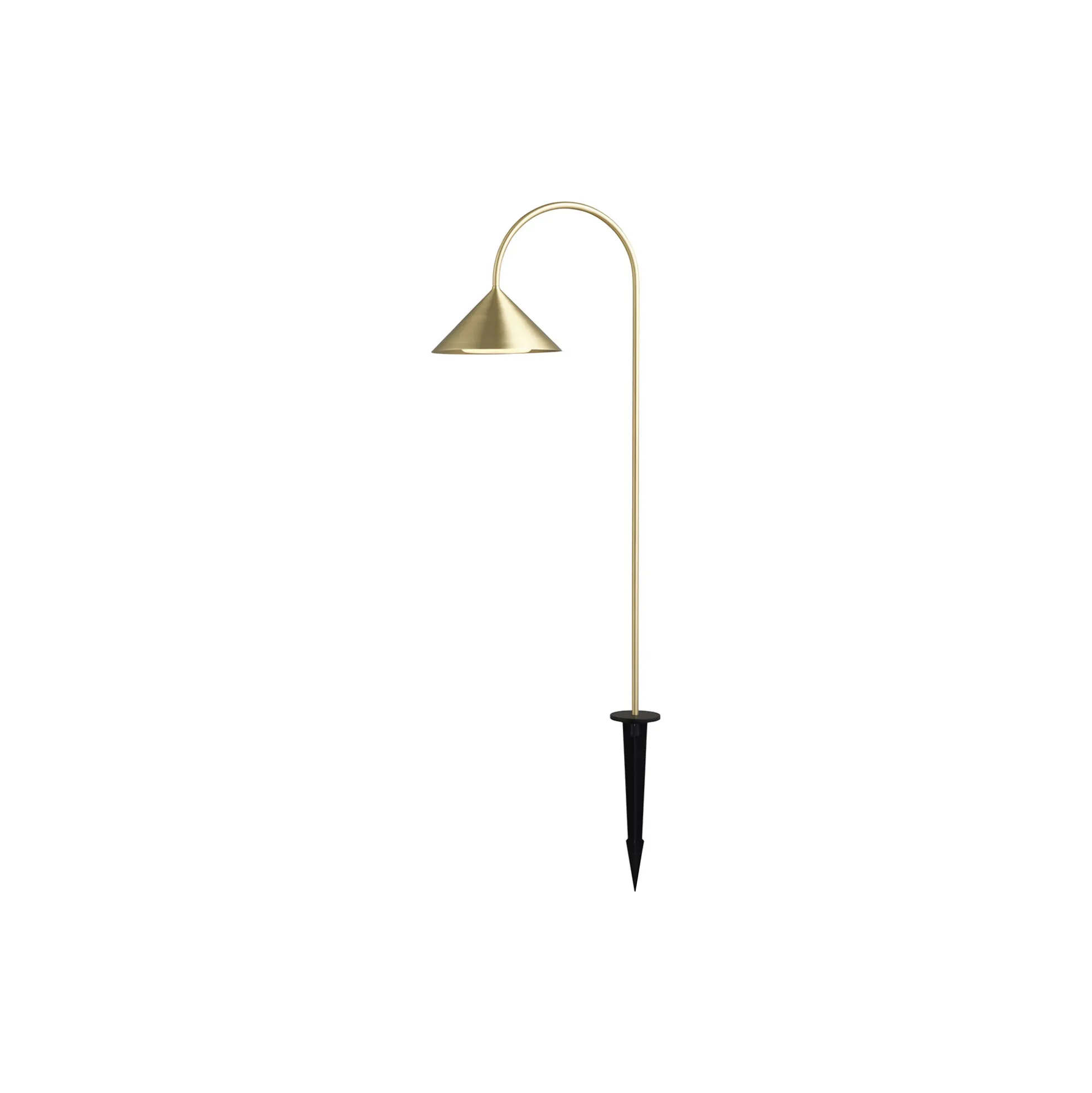 Grasp Garden Spear, matt brass