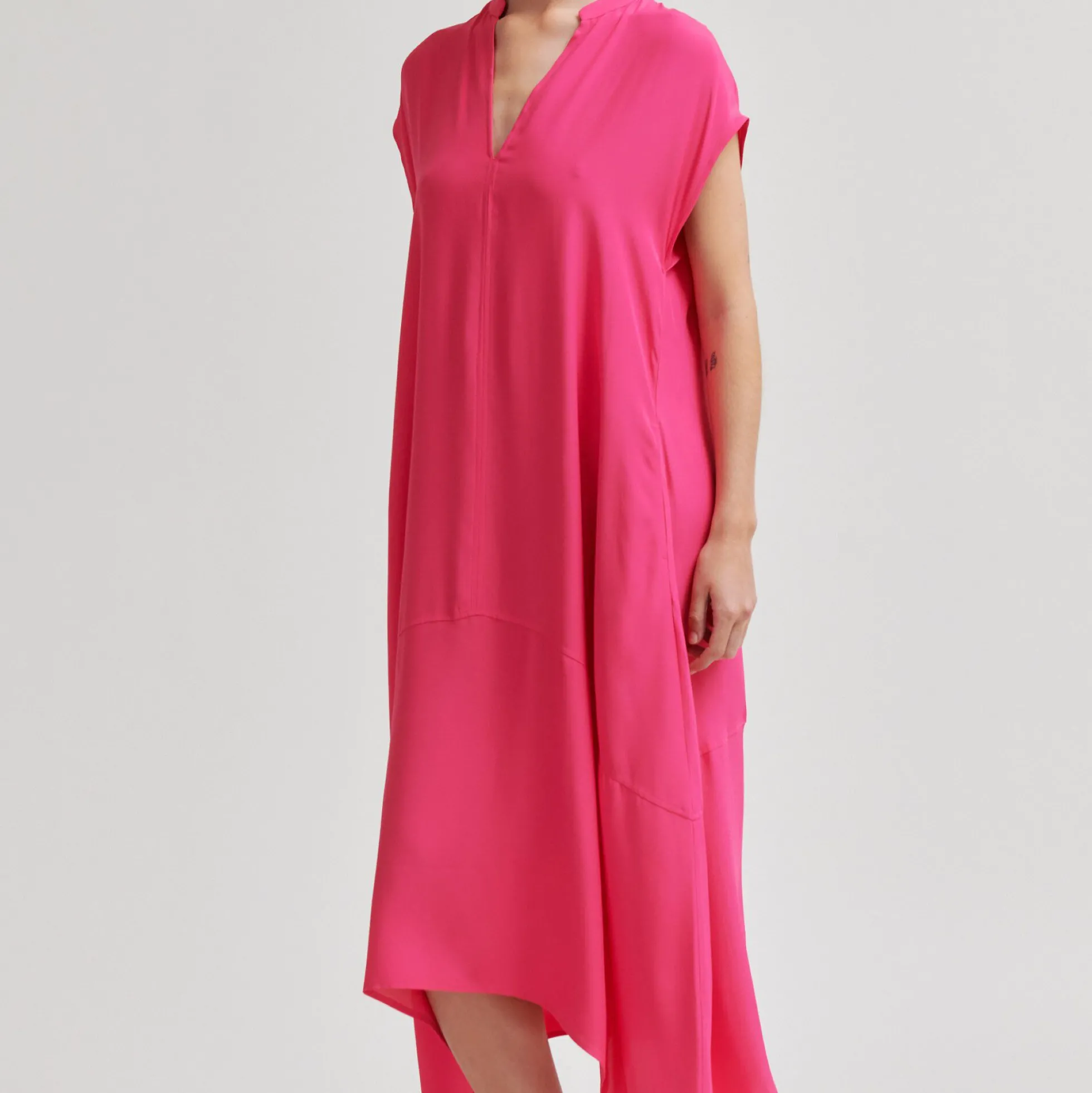 Grenoble Dress, raspberry sorbet