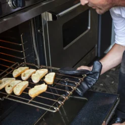Grillhandske, black