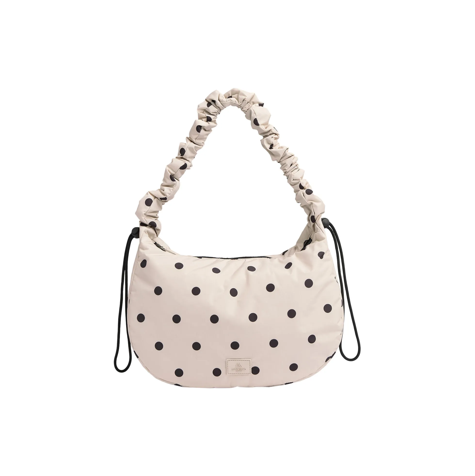 GroundMBG Bag Recycled, polka dot, creme