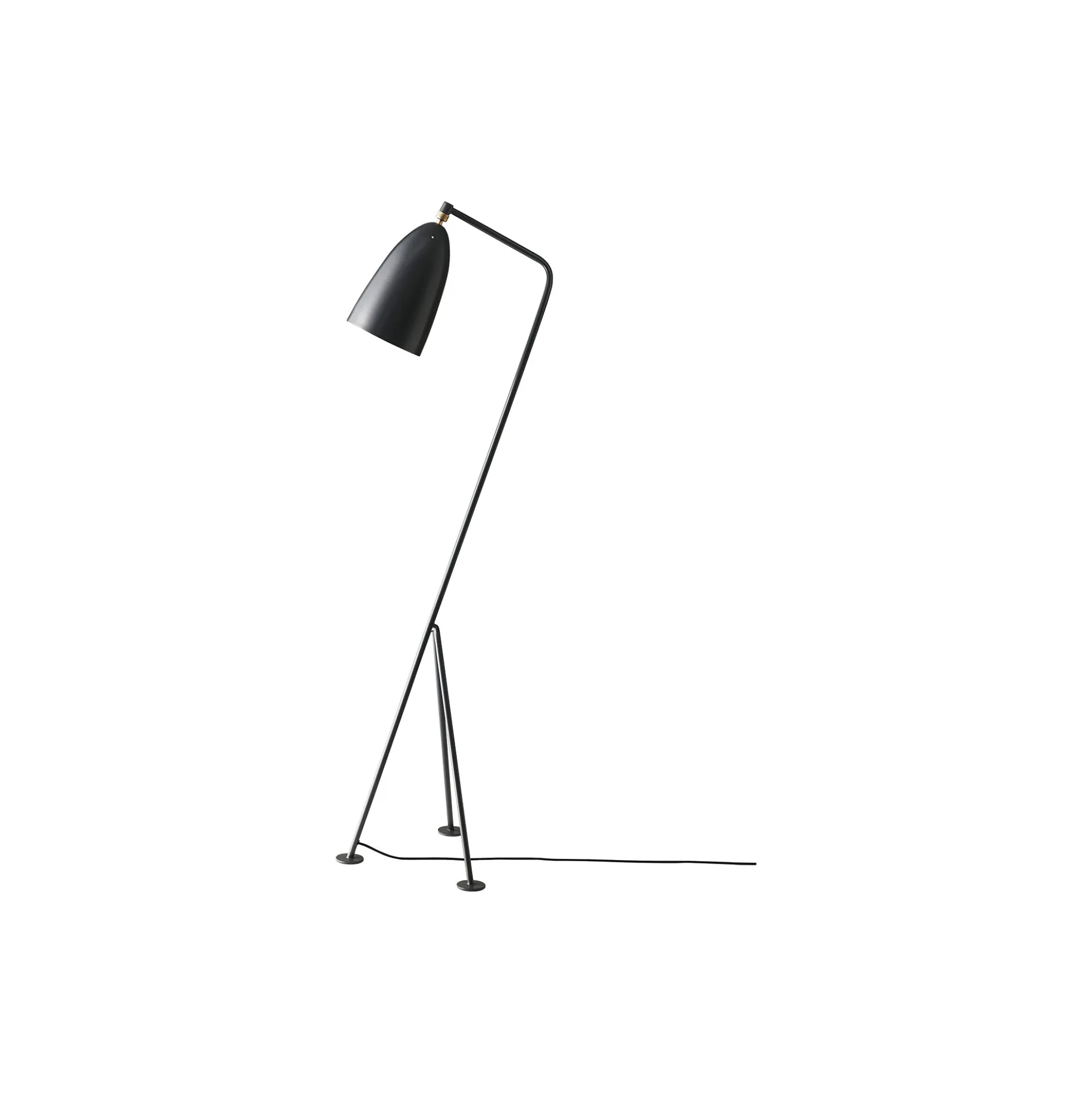Gräshoppa Floor Lamp, anthracite grey semi matt