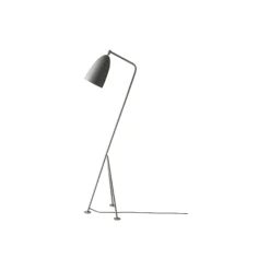 Gräshoppa Floor Lamp, dusty blue semi matt