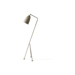 Gräshoppa Floor Lamp, warm grey semi matt