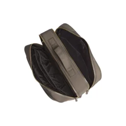 GuardMBG Toiletry Bag Rec., walnut w/gold