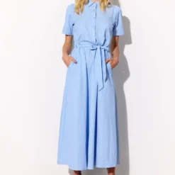 Gudrun Dress, blue