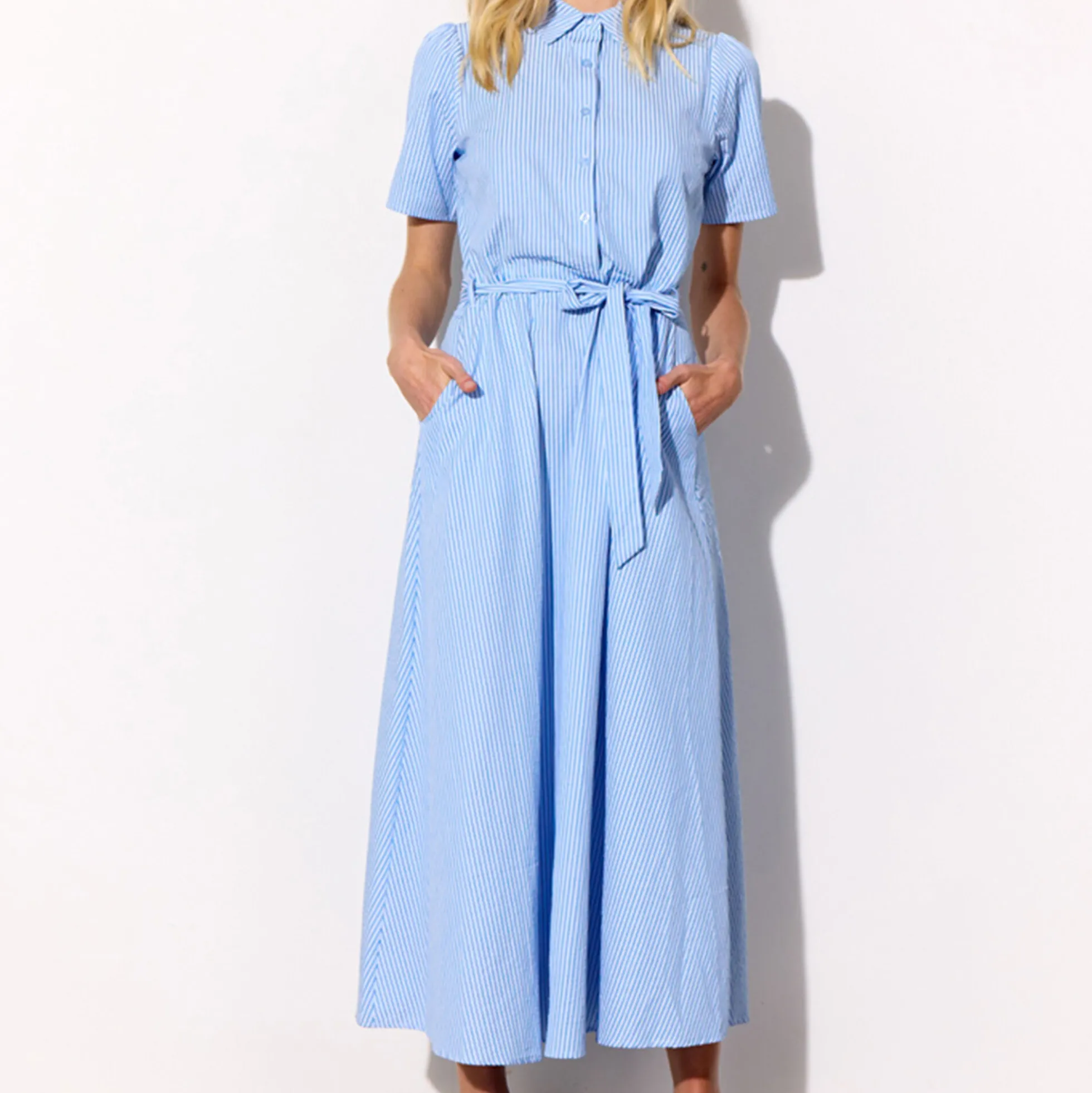 Gudrun Dress, blue
