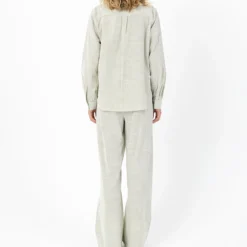 GWEN long pants, green stripe