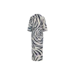 Harukaze lang kjole, zebra rose