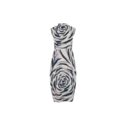 Harukaze ærmeløs kjole, zebra rose