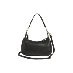 HaydenMBG Crossb. Bag Soft V., black w/br. gold