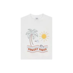 HCArthur Sunset T-shirt, ivory