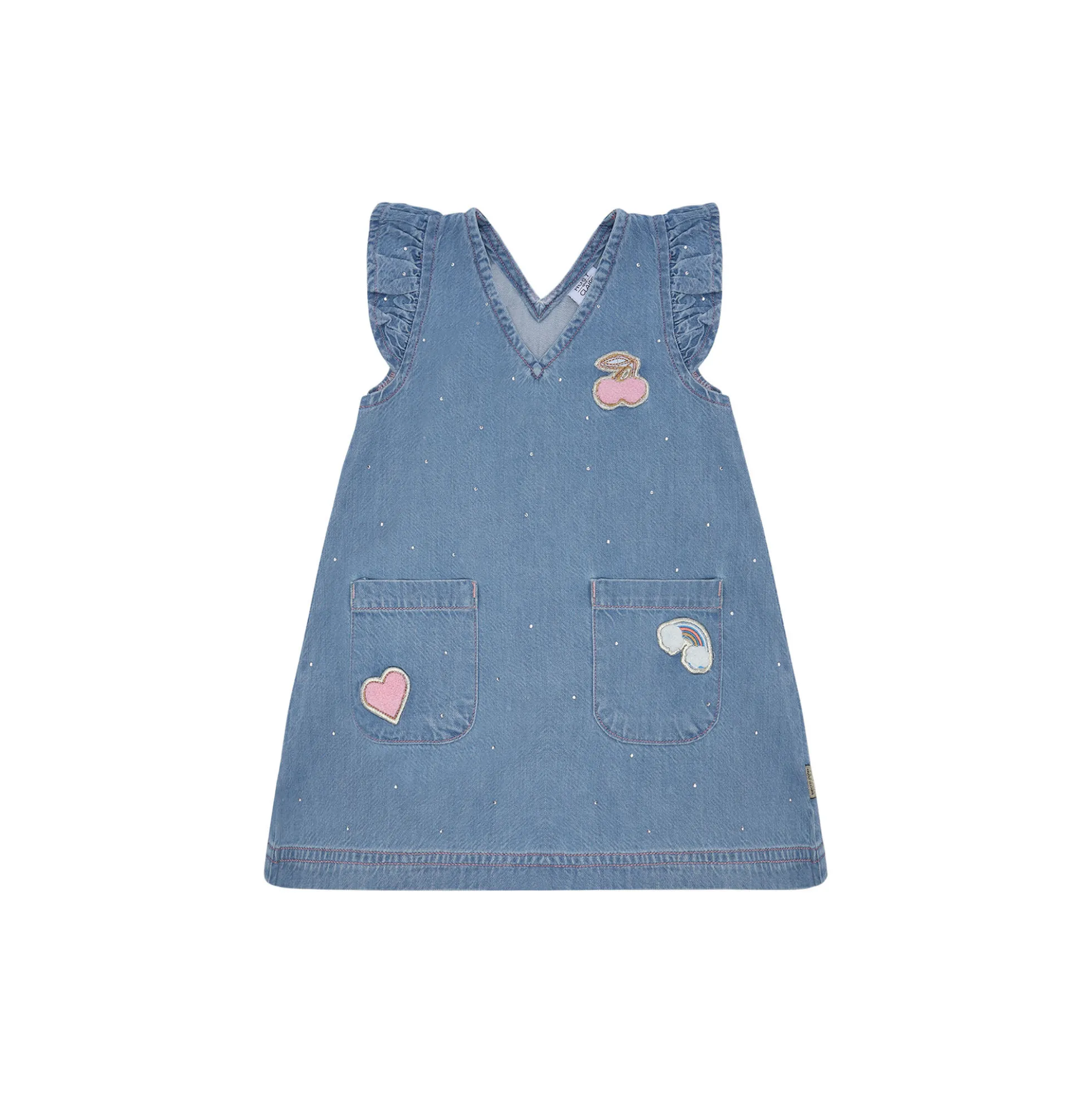 HCKaroline Sparkling Dress, blue denim