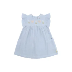 HCKatinka Dobby Dress, zen blue
