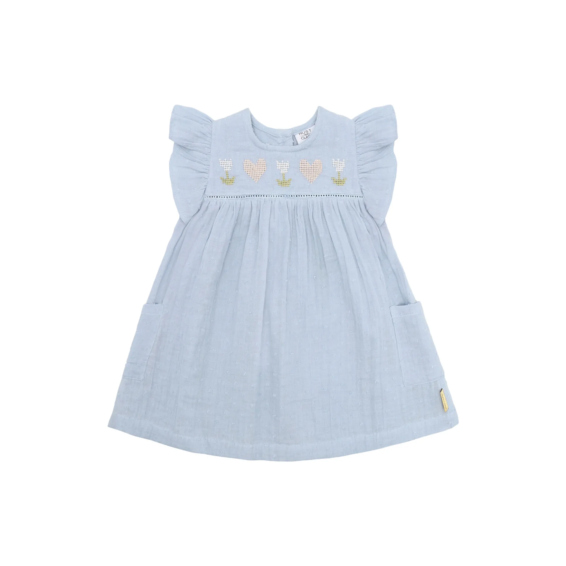 HCKatinka Dobby Dress, zen blue