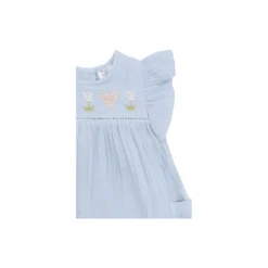 HCKatinka Dobby Dress, zen blue