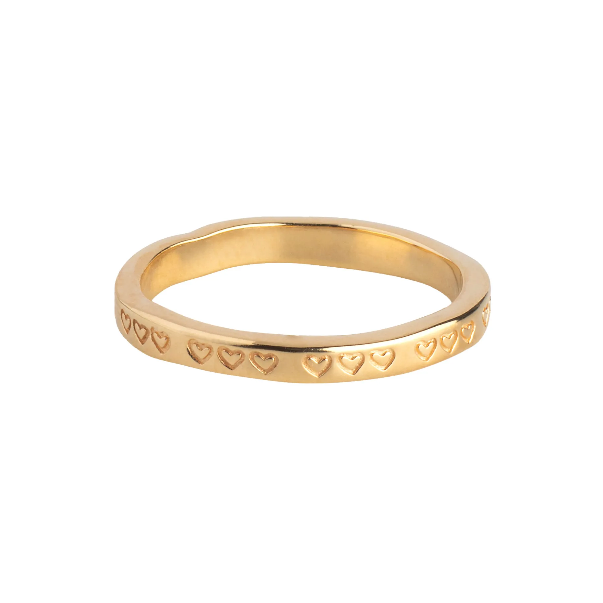 Heart Ring, forgyldt