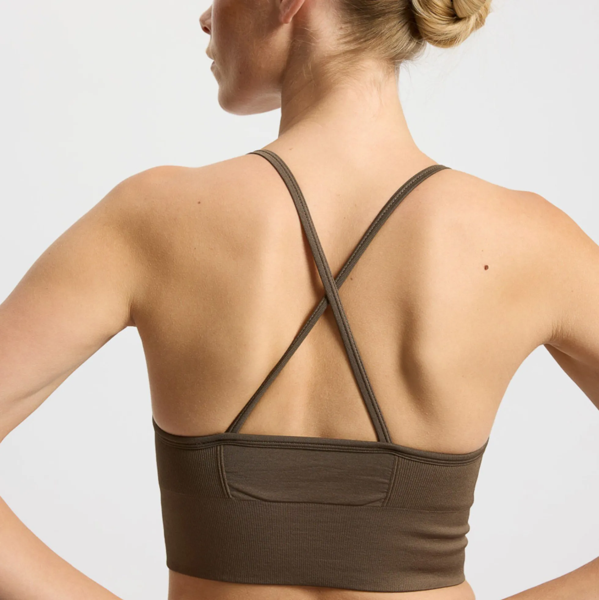 Hilde Seamless sports bra, falcon