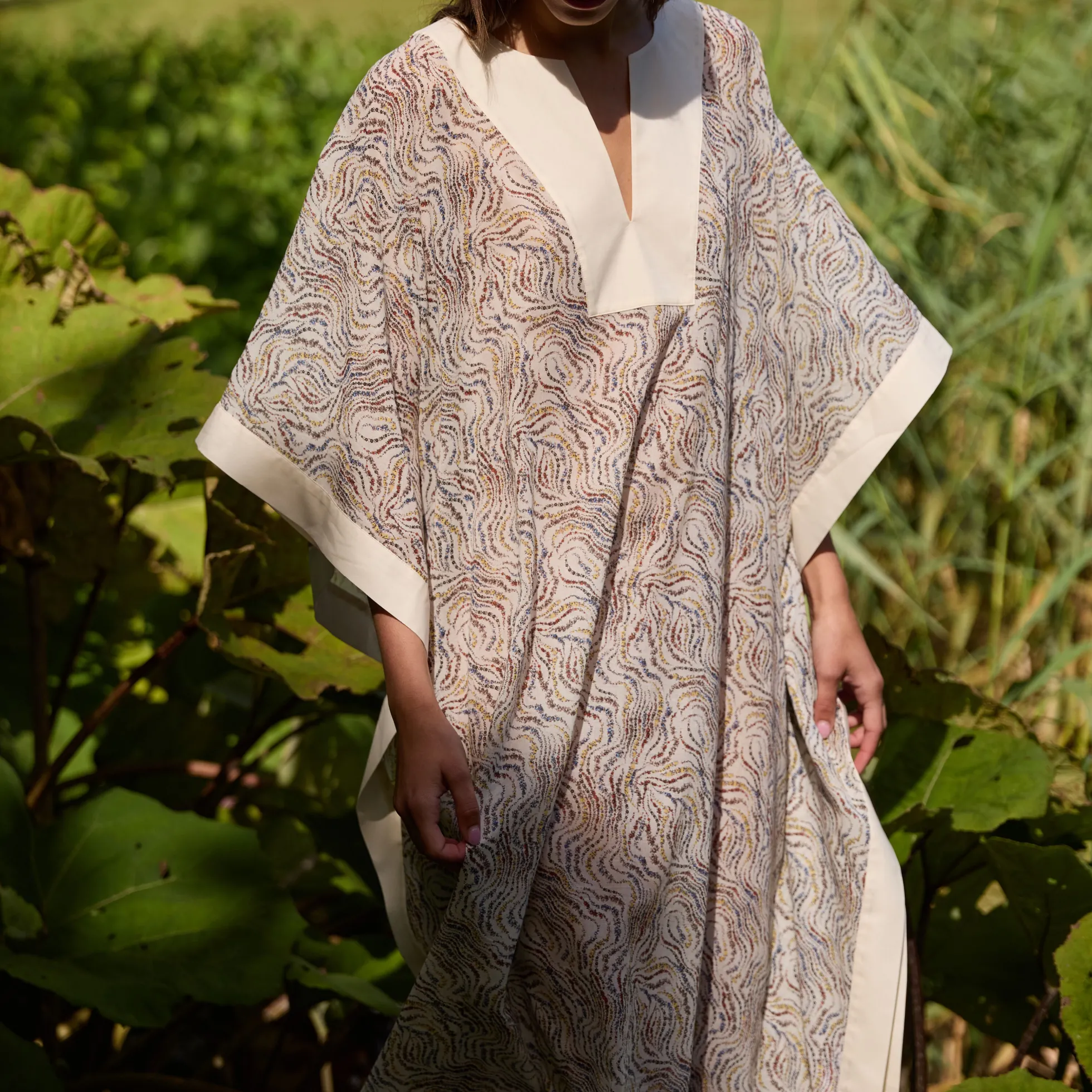 427HMHati dress, delicate bloom print