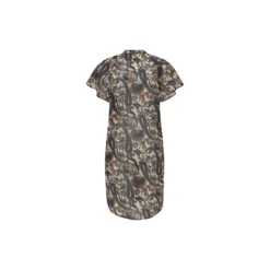 427HMMinna shirt dress, earthy paisley print