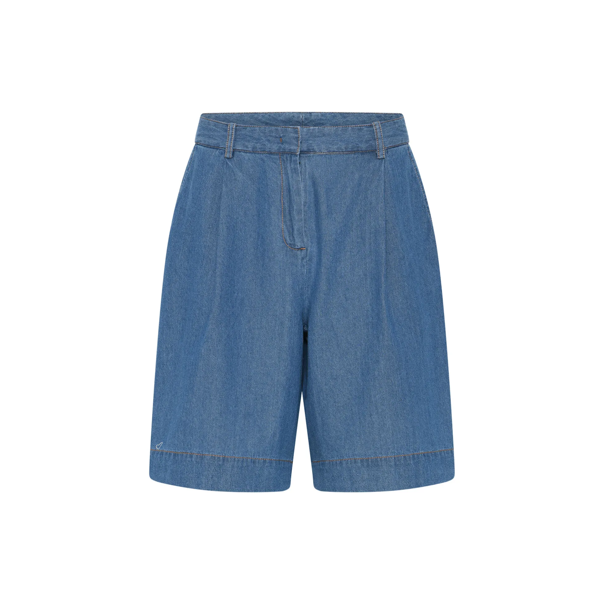 469HMNemi denim shorts, steel blue