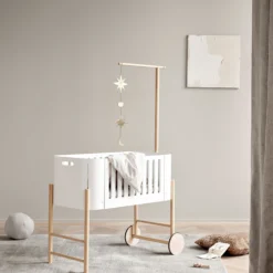 Holder til Wood co-sleeper sengehimmel & uro, eg