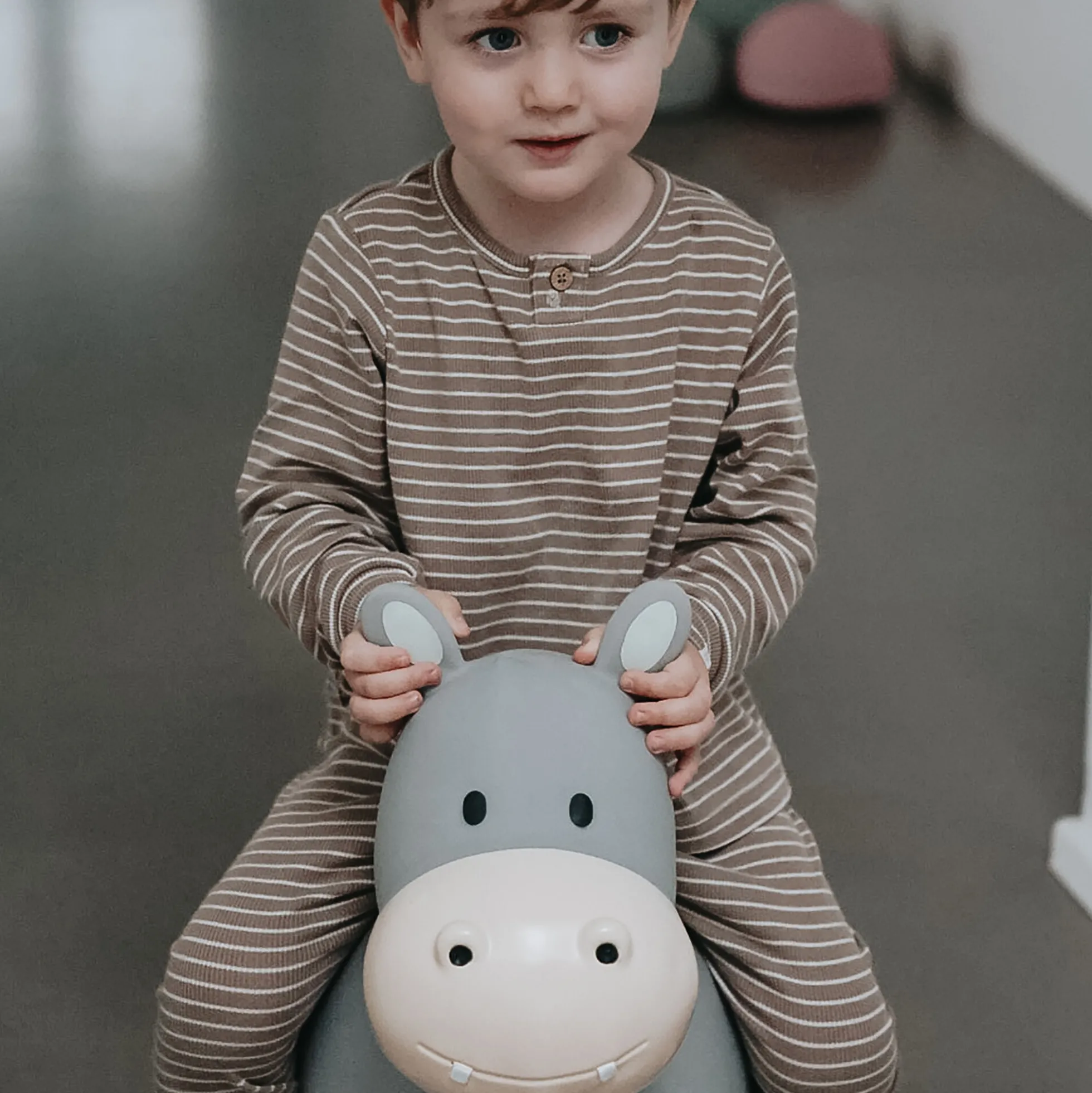 Holger the Hippo Jumping Animal