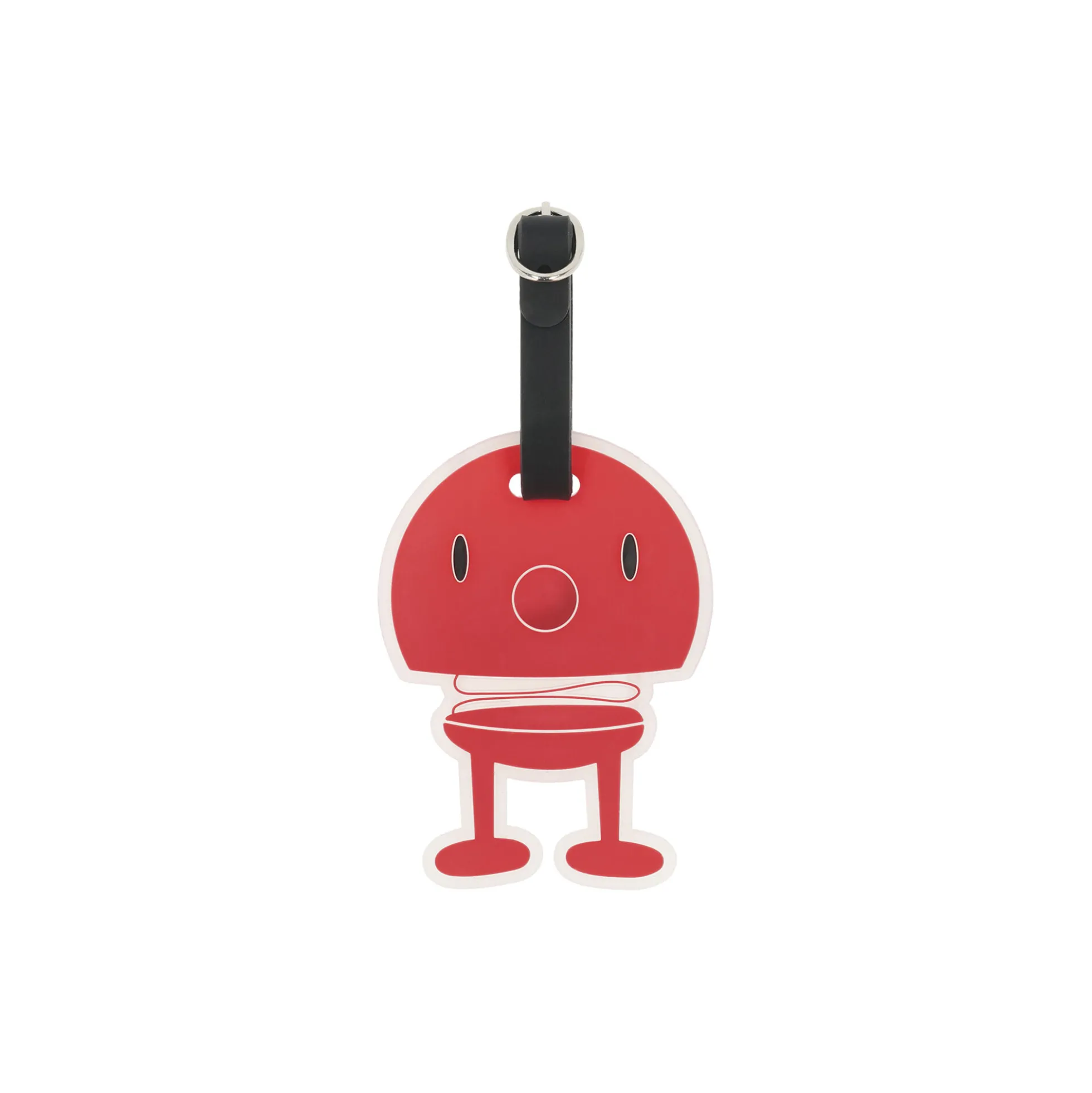 Hoptimist Bag tag, red