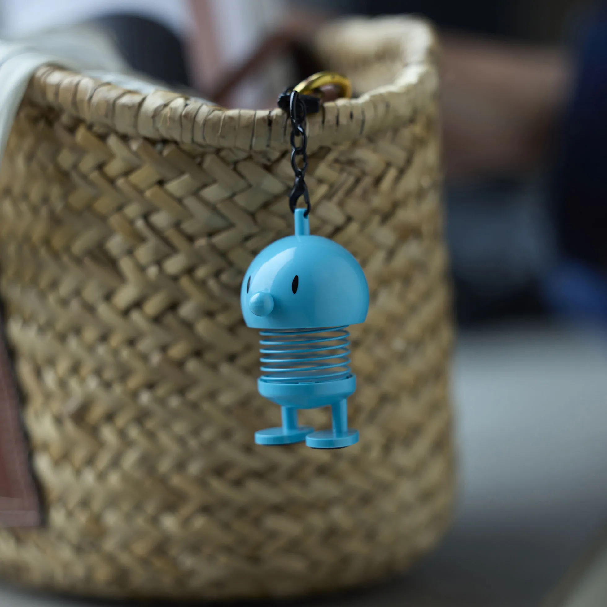 Hoptimist Bumble Bag charm, turquoise