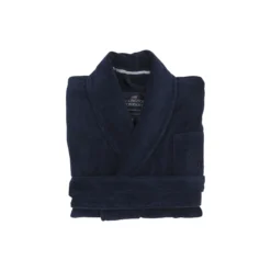 Hotel Velour badekåbe, dress blue