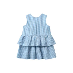 Houndstooth Dress w. Bow