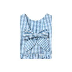 Houndstooth Dress w. Bow