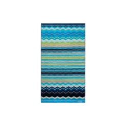 Hugo strandhåndklæde, 170 turquoise multicolor