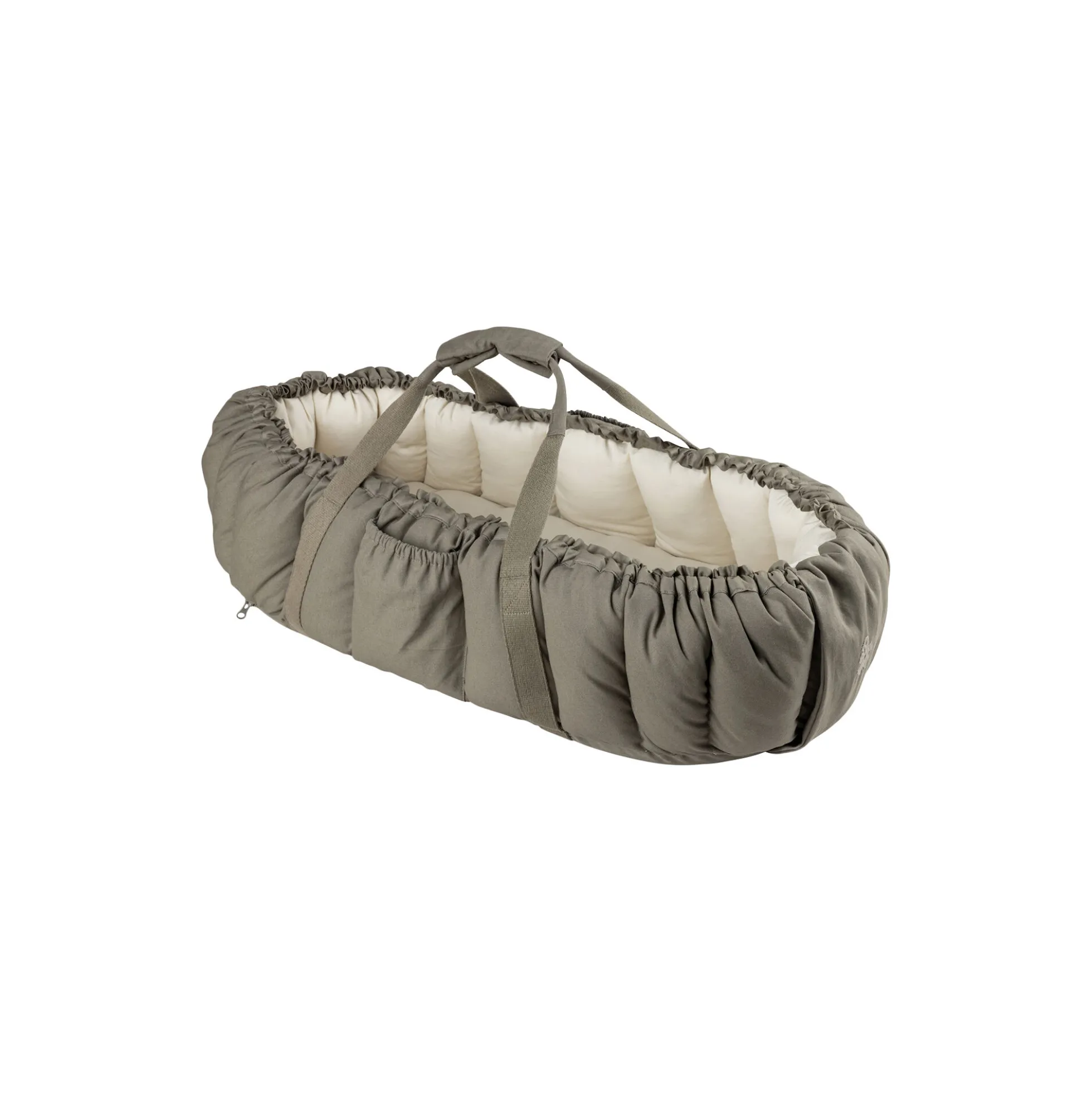 3-i-1 babynest, dark olive