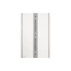 Icons Cotton Jacquard Star Kitchen Towel, white/black