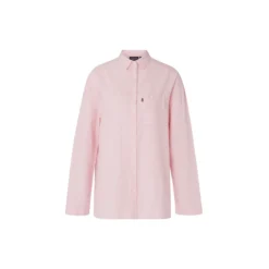 Icons Jennifer Organic Cotton Light Oxford Pajama, pink/white