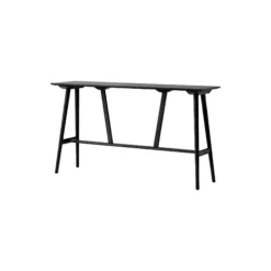 In Between SK27 Bar Table, black lacquered oak