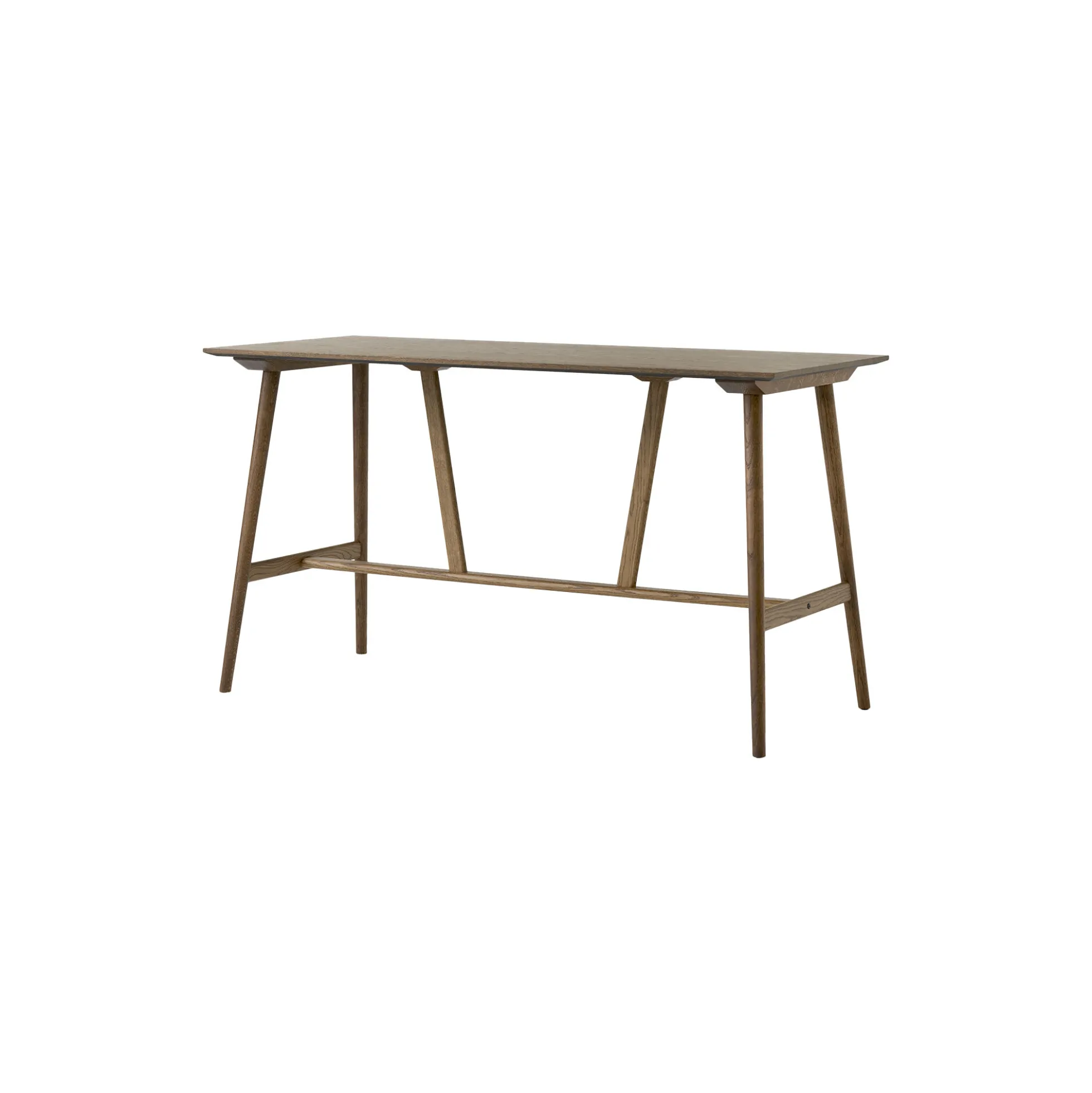 In Between SK28 Bar Table, smoked lacquered oak