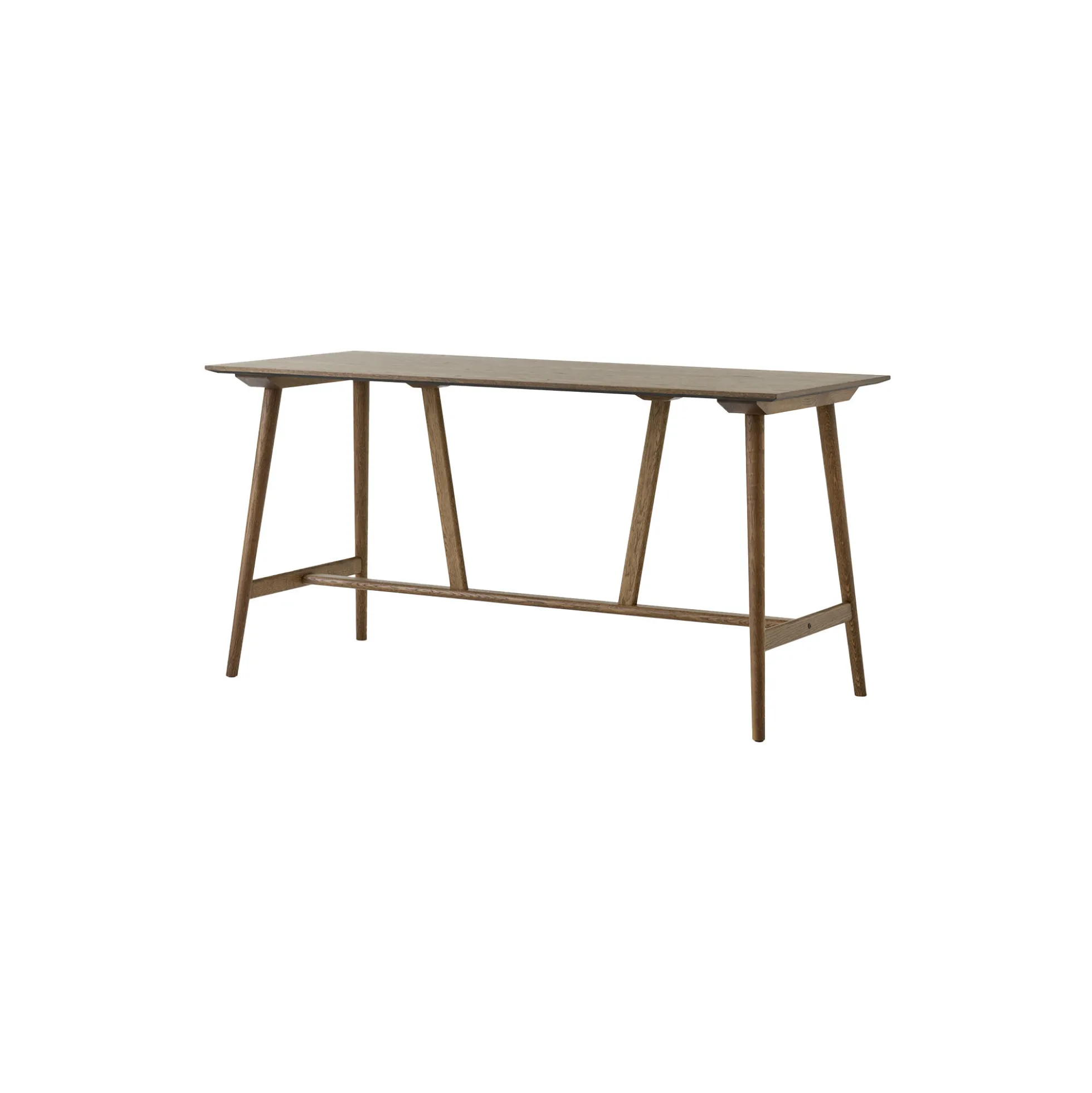 In Between SK26 Counter Table, smoked lacquered oak