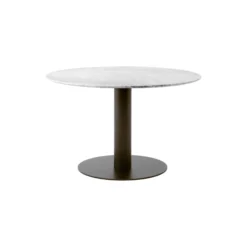 In Between SK19 spisebord, Bianco Carrara/bronzed