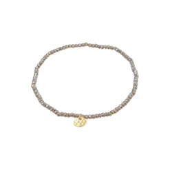 INDIE armbånd, metal grey