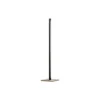 INLAY F1 LINEAR gulvlampe, matt black/satin gold