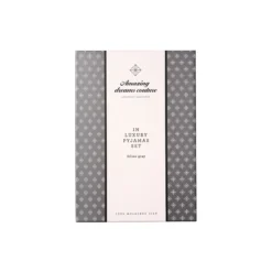 In Luxury Pyjamas, silver grey