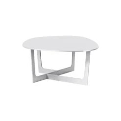 Insula sofabord, børstet aluminium