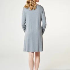 Jacqueline Longsleeved Dress, grey melange