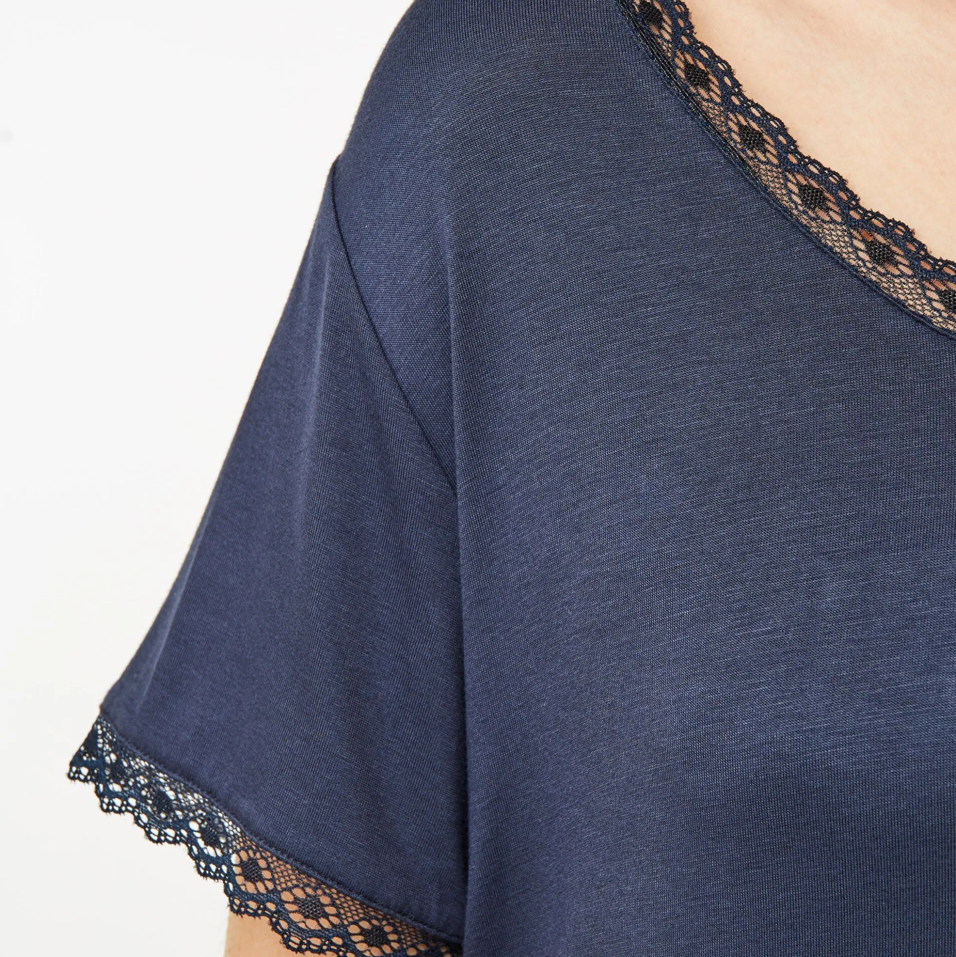 Jacqueline Shortsleeved Dress, parisian night